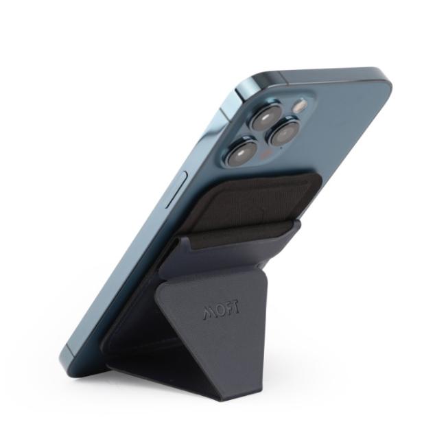 MOFT Snap- on Phone Stand & Wallet OXFORD BLUE